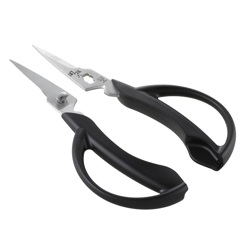 Japanese Short Blades Kitchen Scissors, Seki Magoroku