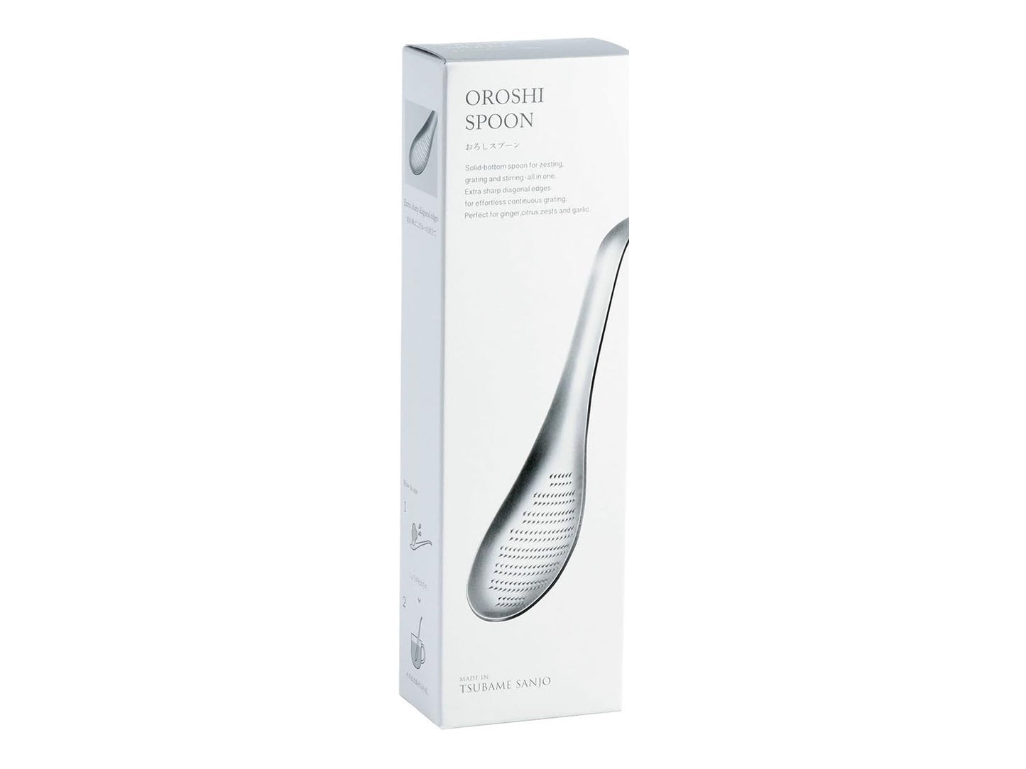 Stainless Steel Grater Spoon, Made in Japan