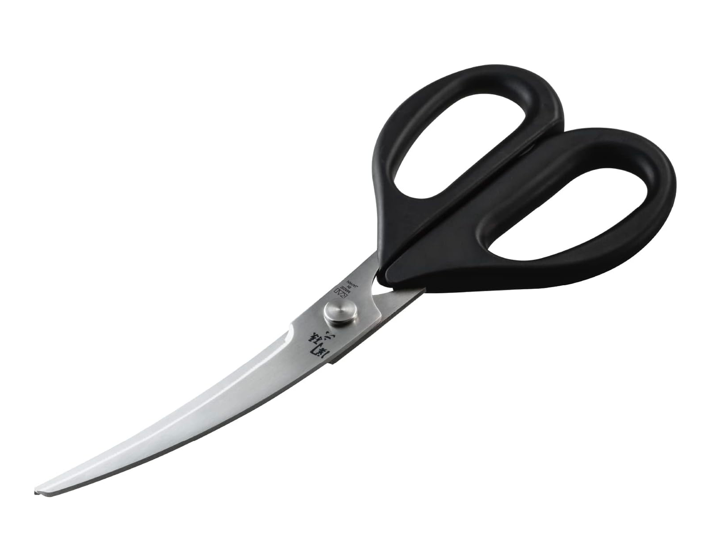 Curved Blades Kitchen Scissors (Large), Seki Magoroku, Japan