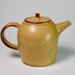 Yellow Seto round-shoulder teapot